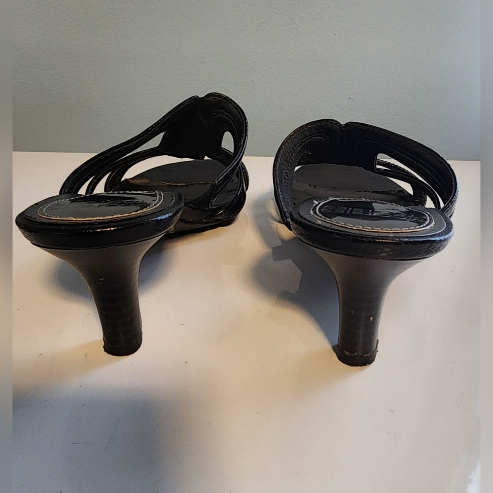 Mootsies Tootsies Black Size 6 Heels - Picture 7 of 10